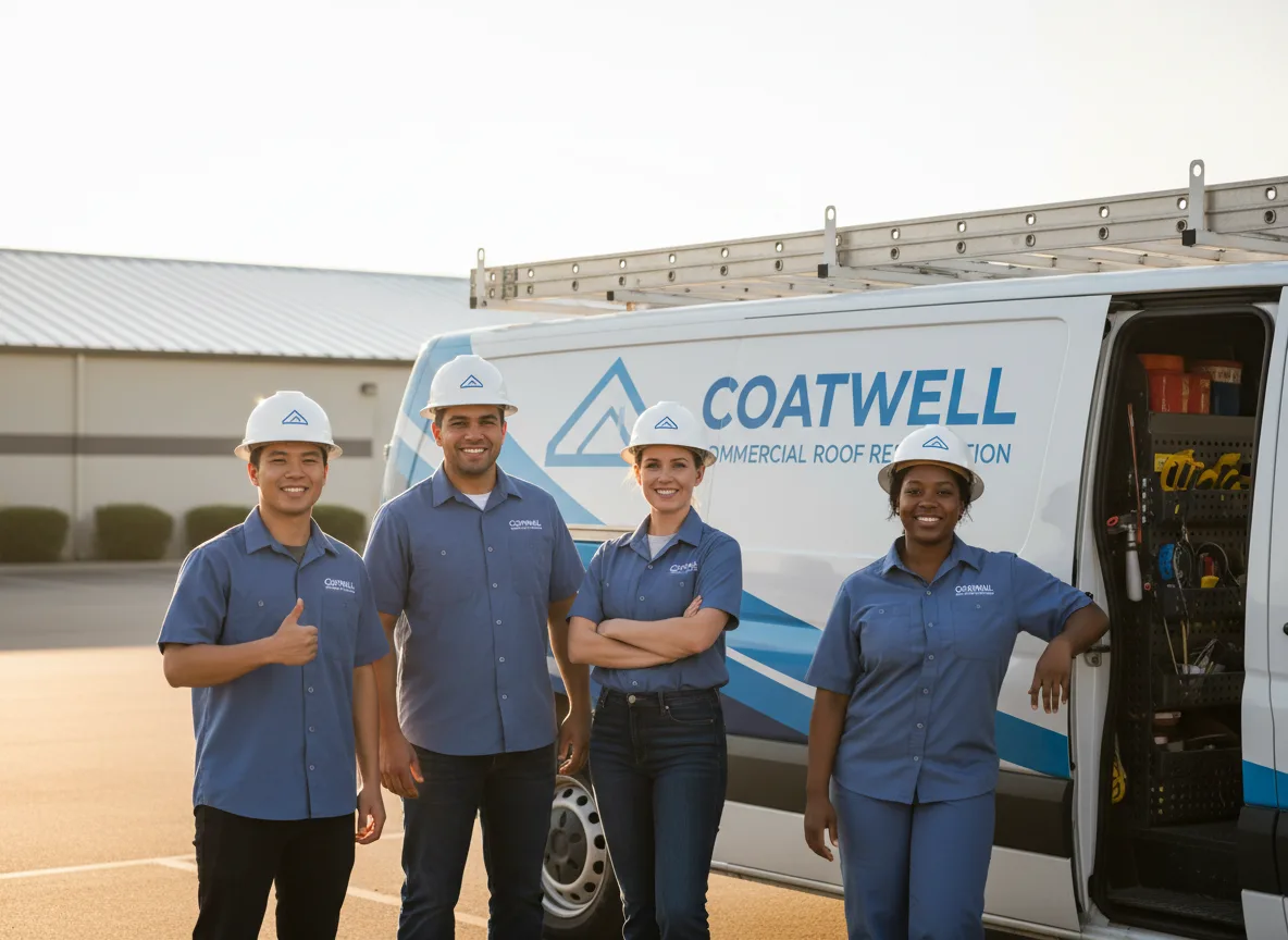 Commercial roof coating company in Scottdale, GA